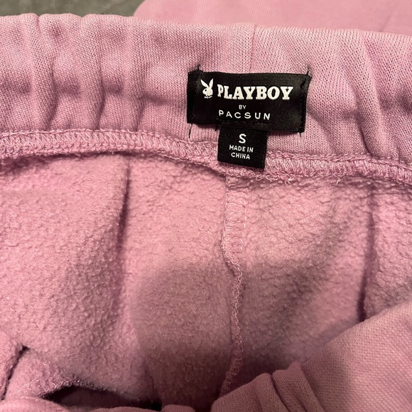 Pacsun Playboy Bunny Women Joggers Fleece Sweatpants, Size Small EUC - Picture 8 of 9